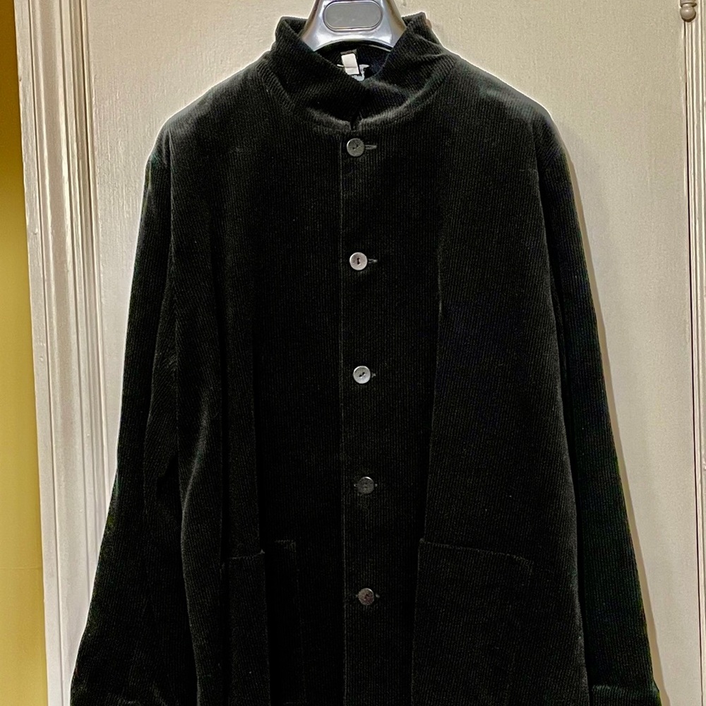 Corduroy jacket.